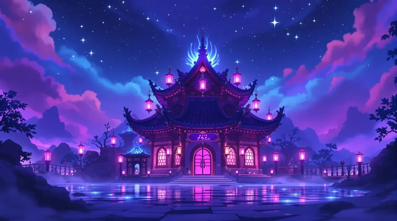 千与千寻海报背景